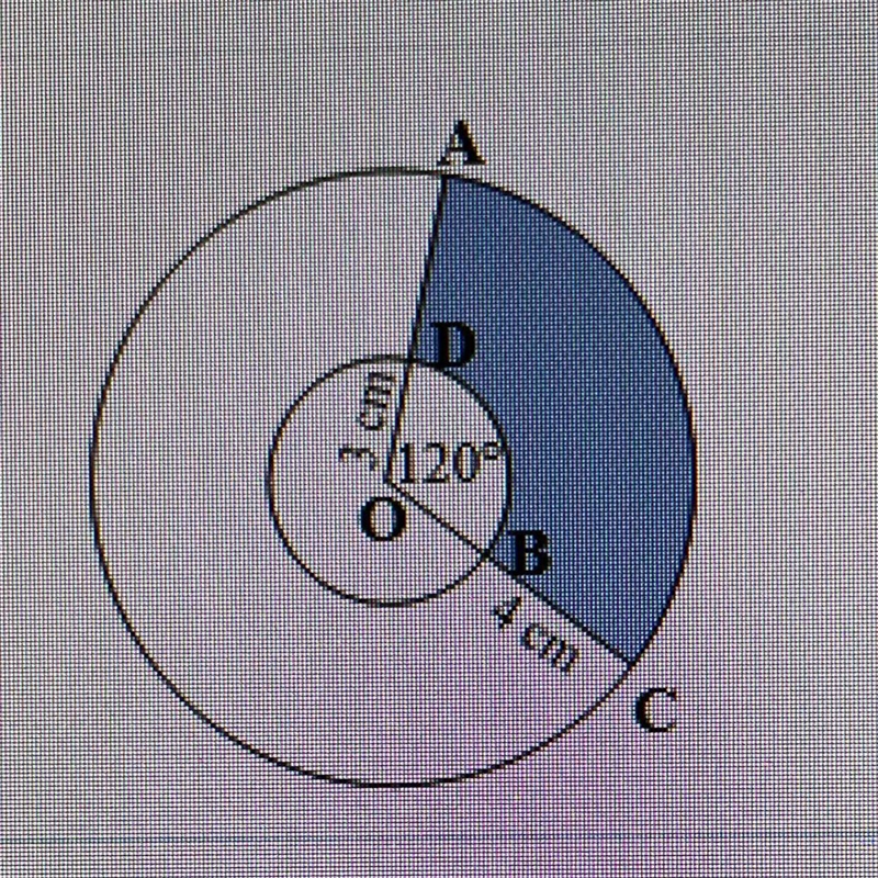 Find area of blue shaded region-example-1