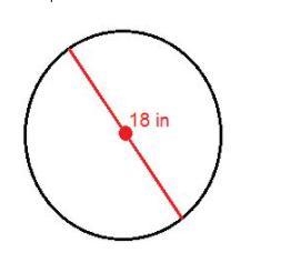 Use the picture of the circle below to find the area of the circle. Use 3.14 for π and-example-1