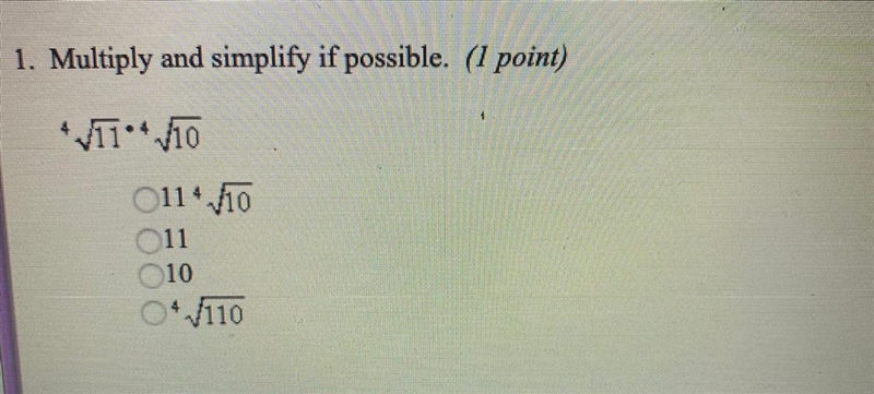 Multiply and simplify if possible-example-1