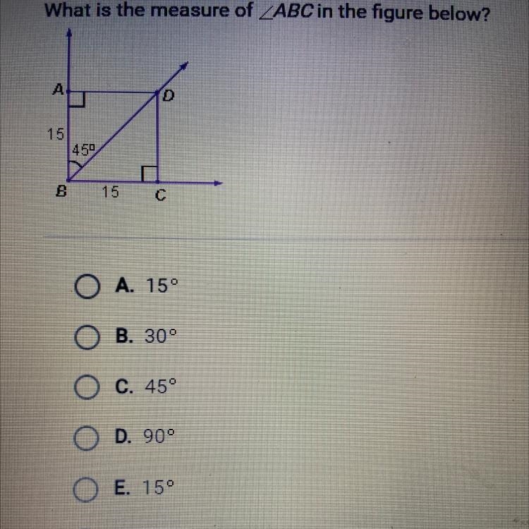 What is the measure of ZABC in the figure below?-example-1