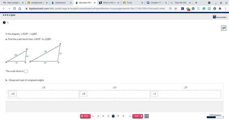 Find the scale factor.-example-1