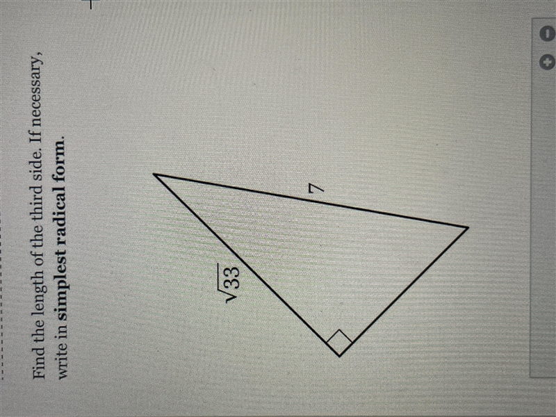 Pythagorean theorem level 2 delta math-example-1