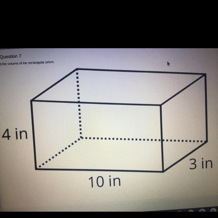 Please help. Find the volume of the rectangular prism. Pls no links!-example-1