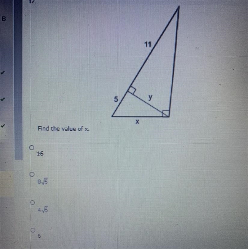 Find the value of x.-example-1