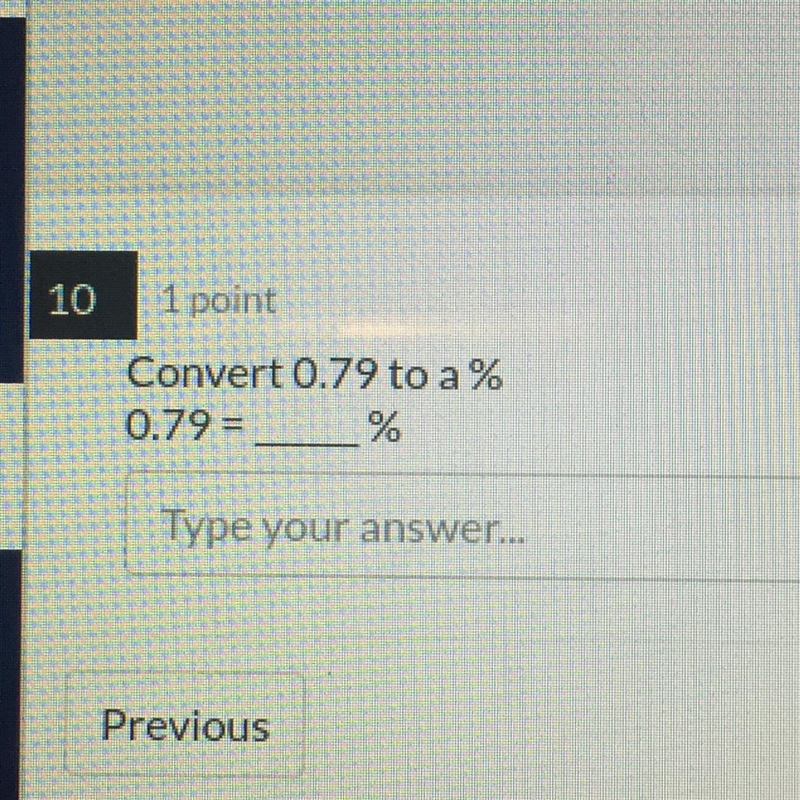 Convert 0.79 to a %-example-1