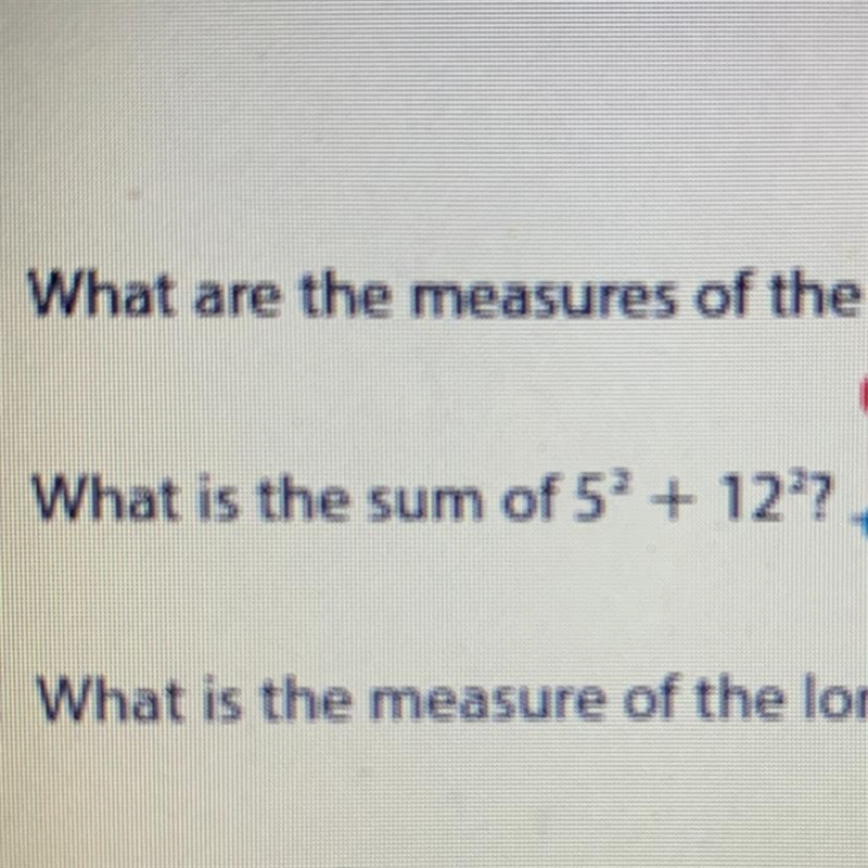 What is the sum of 5+ 12^2-example-1