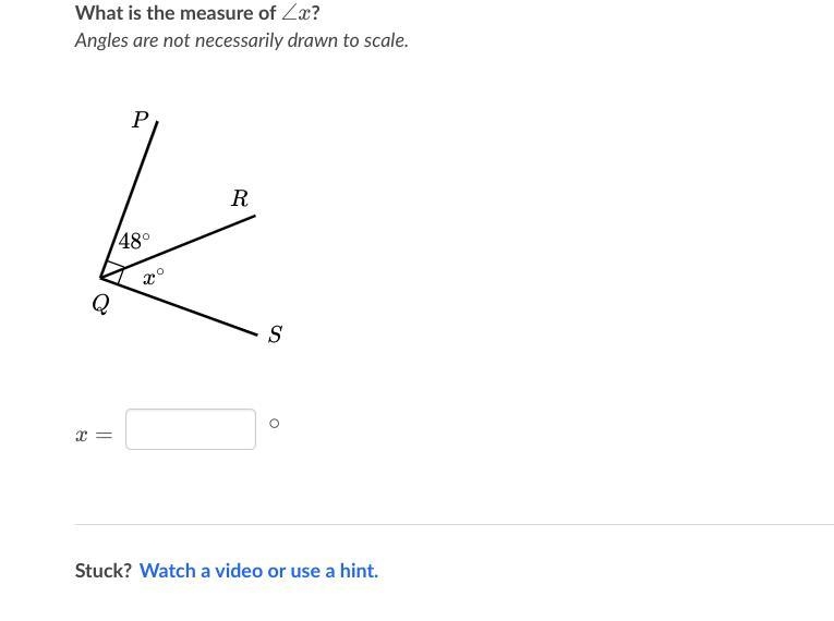 What is the measure of x?-example-1