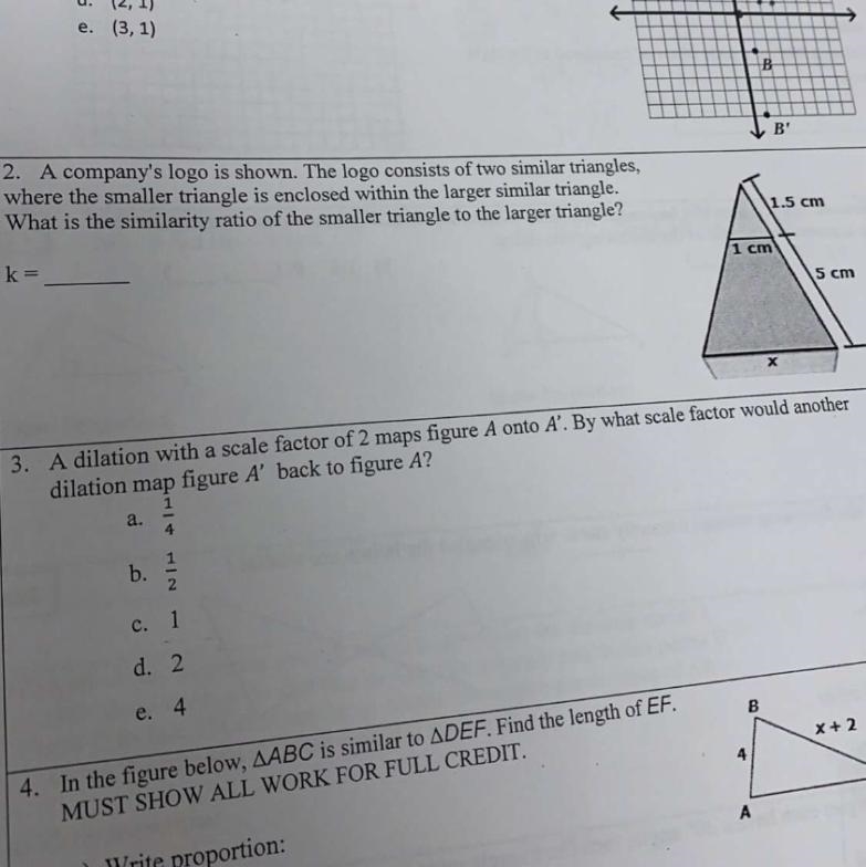 Need help with 3 and 4-example-1