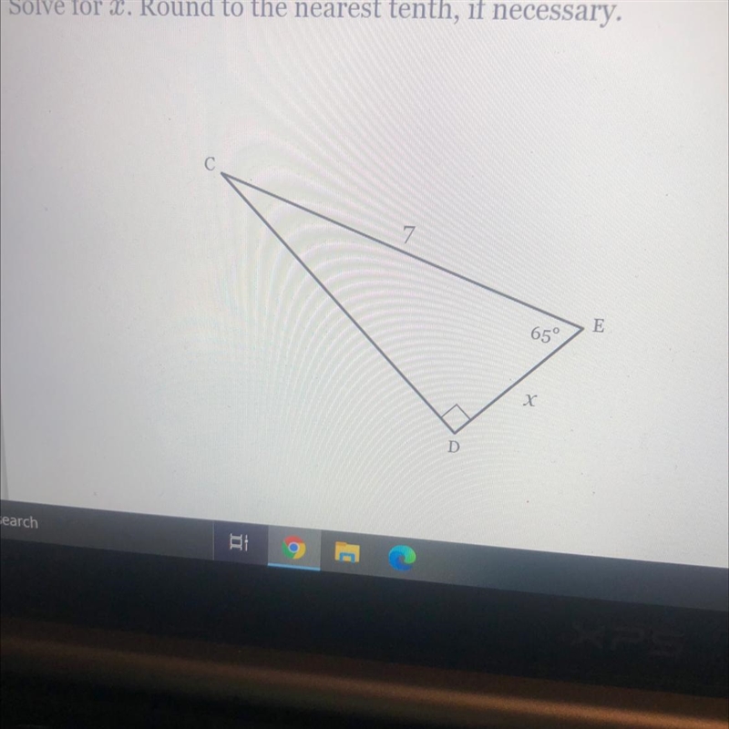 Solve for 3. Round to the nearest tenth, if necessary.-example-1