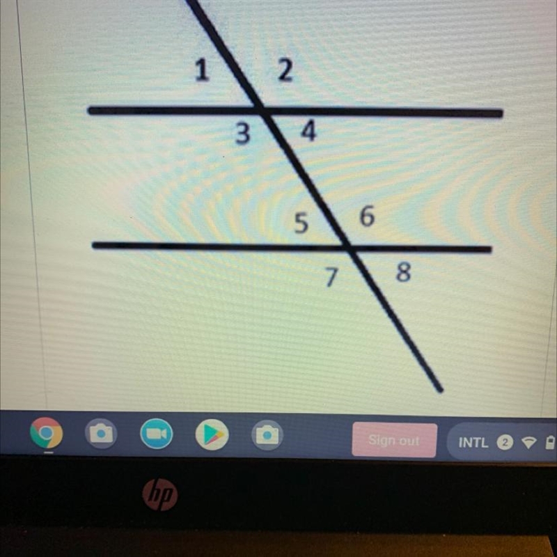 Which pair of angles are corresponding angles? (The two horizontal lines are parallel-example-1