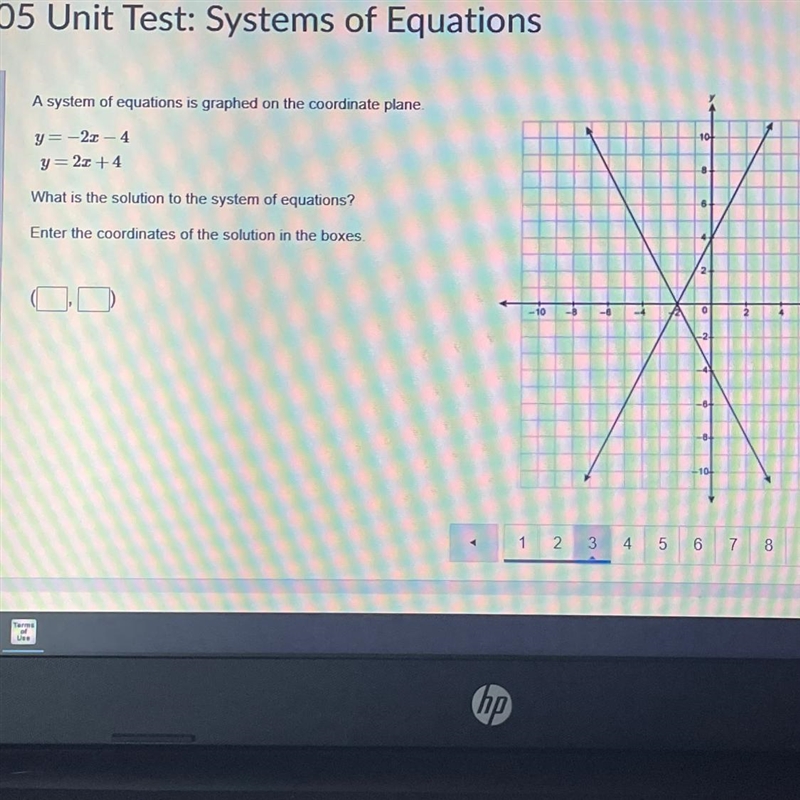 What is the solution to the system of equations?-example-1