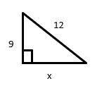 HELP DUE IN 10 MINS! Find the missing side measurement. Your answer should be a simplified-example-1