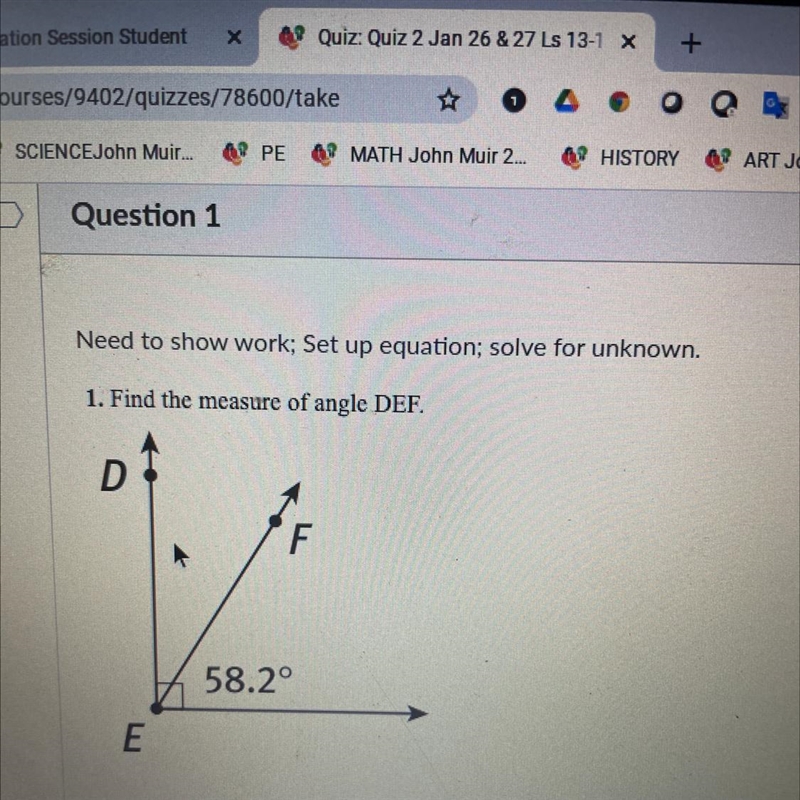 Find the measure for angle DEF-example-1