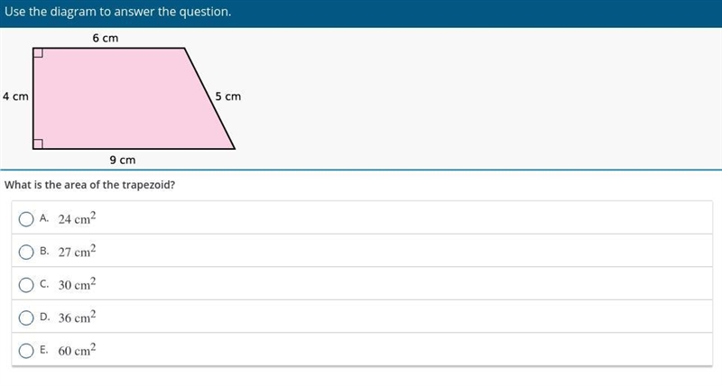 Find the area of the trapezoid. 20 points. Please help. :)-example-1