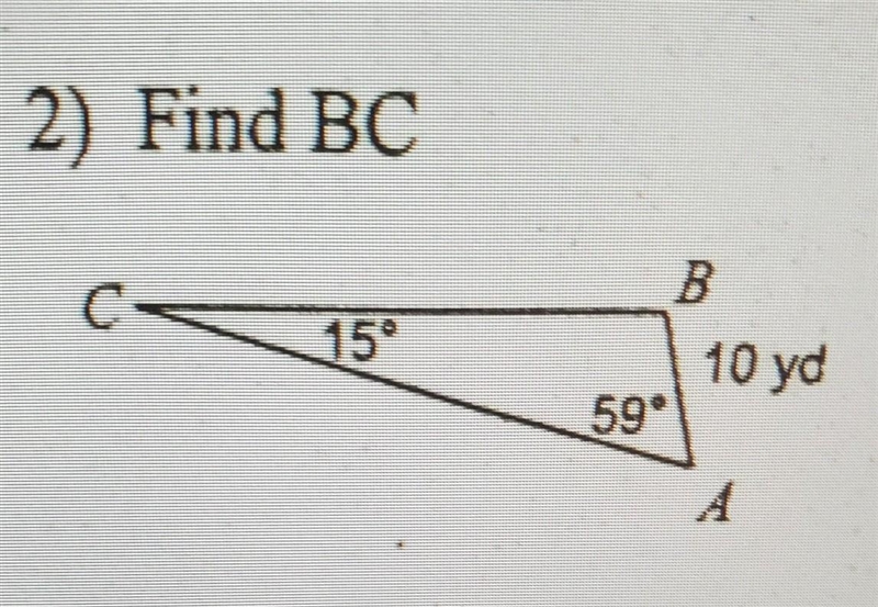 Find the measurement and round to the nearest tenth. [Law of Sines]​-example-1