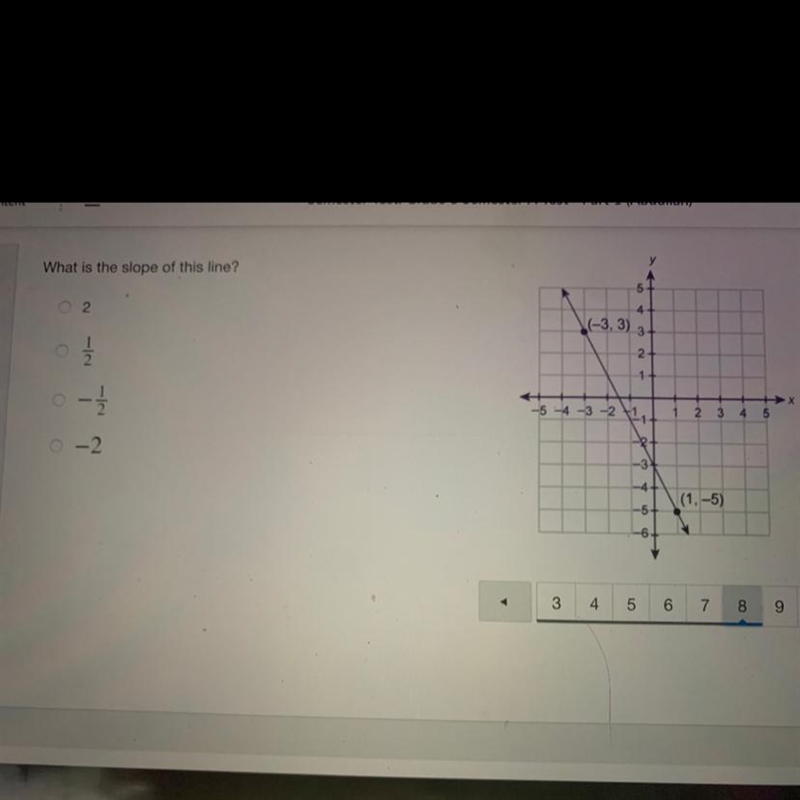 What is the slope of this line? Plz help asap-example-1