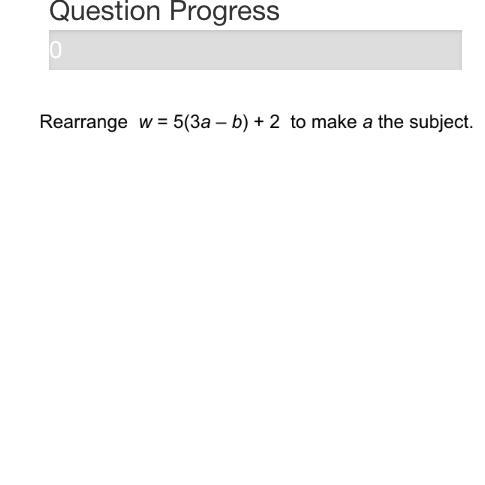 Rearrange the formula to make a the subject. Please help.-example-1