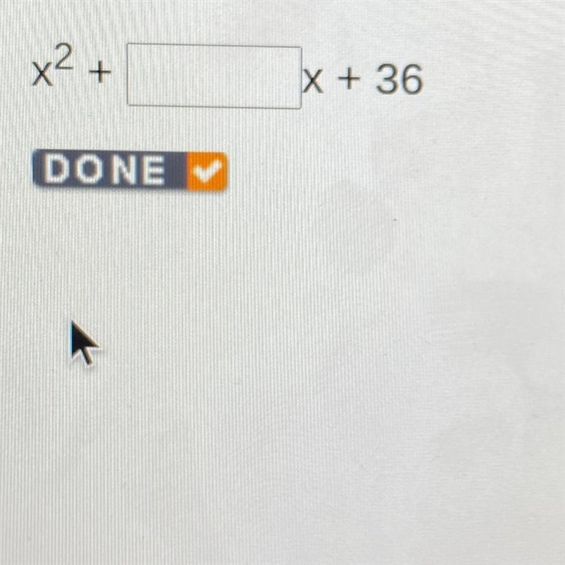 Enter the correct value so that each expression is a perfect-square trinomial. x2+___x-example-1