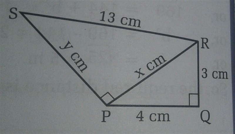 In the adjoining figure, find the values of X and Y.​-example-1