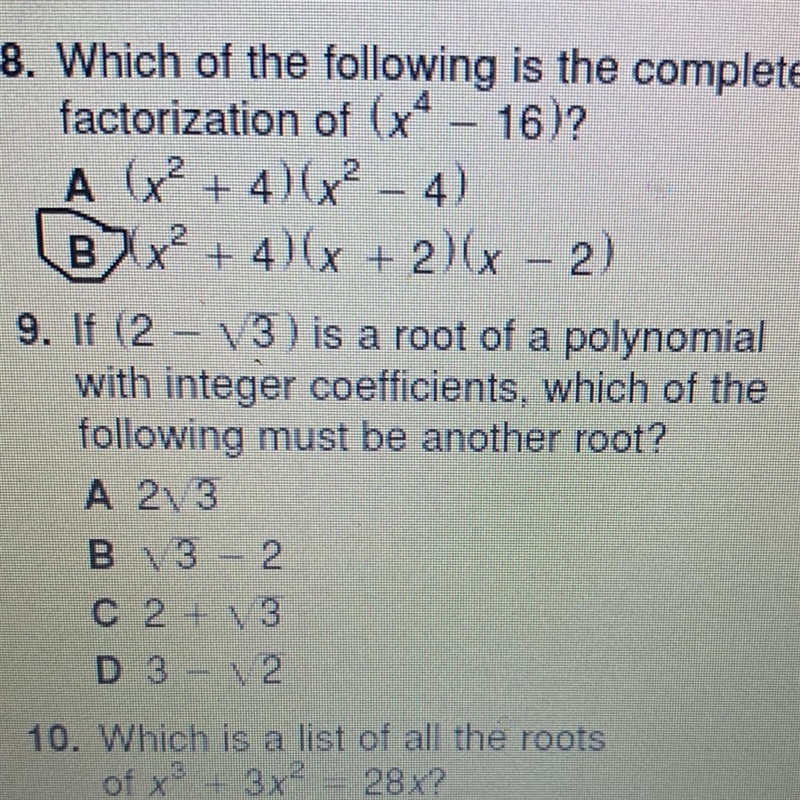 Please help with number 9!!!-example-1