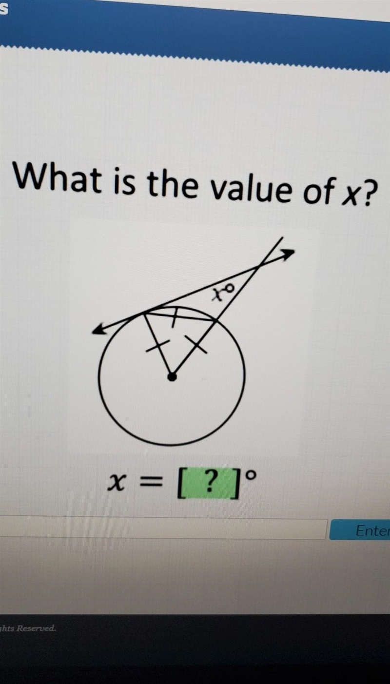 What is the value of x? ​-example-1