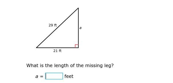 What is the length of the missing leg?-example-1