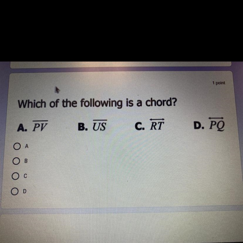 Which of the following is a chord-example-1