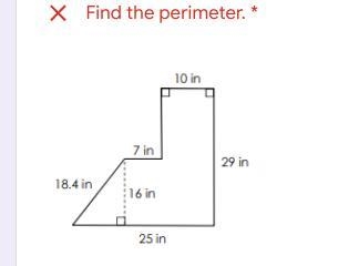 What is the perimeter of the shapes-example-1