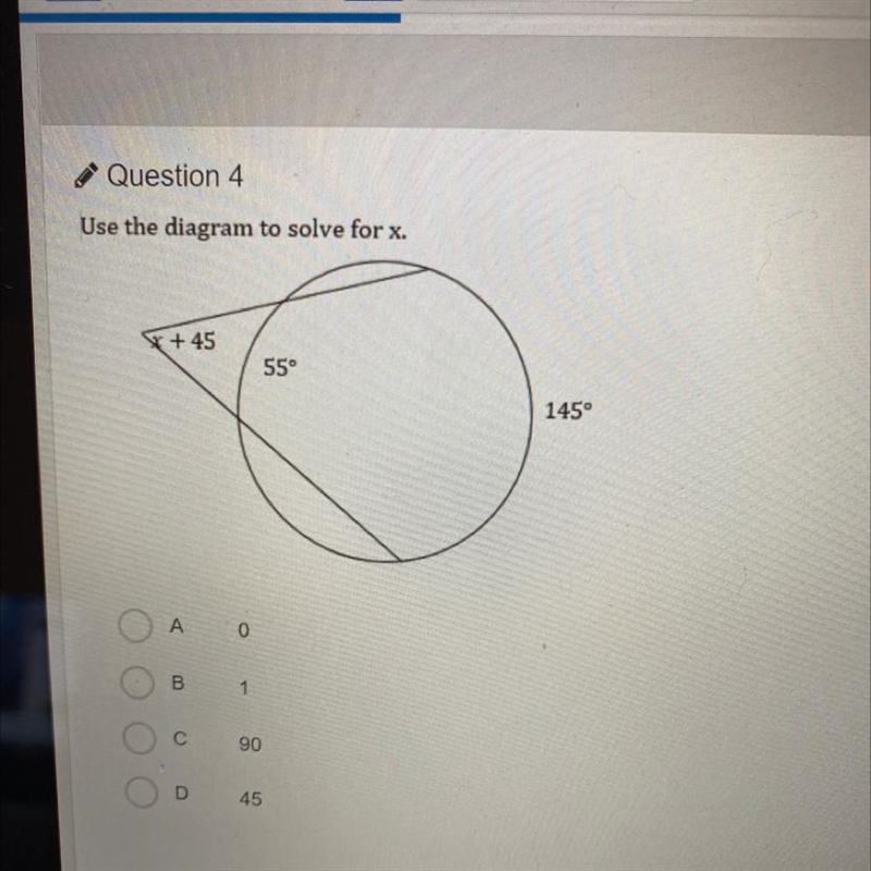 Use the diagram to solve for x.-example-1