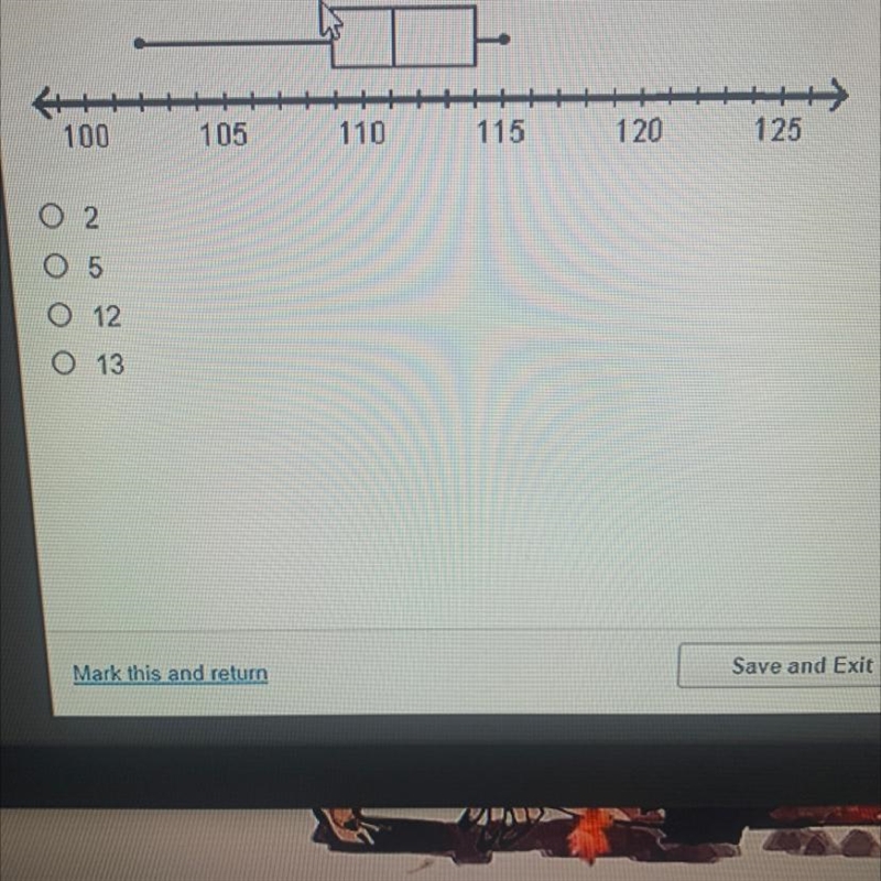 What us the range of the data below?-example-1