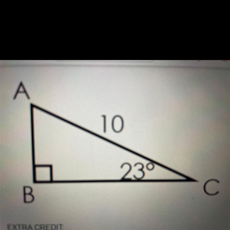 What is the perimeter of the triangle shown? Round to the nearest hundredth.-example-1