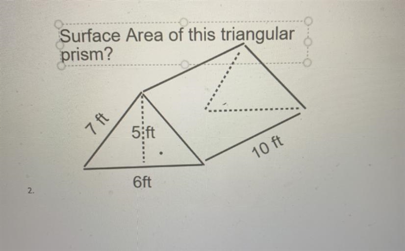 Surface Area of this triangular prism?-example-1