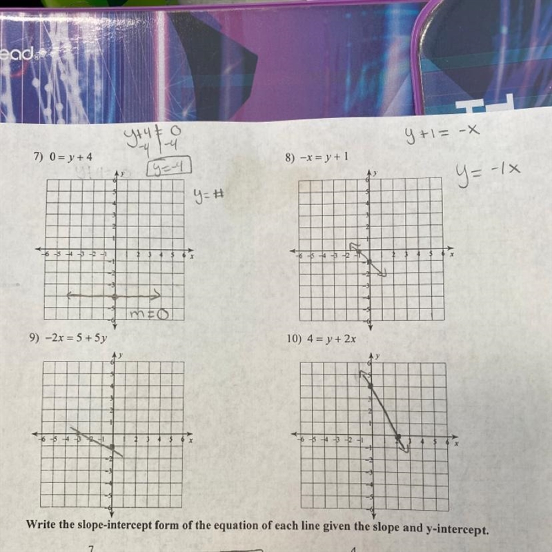 Please check if these are right if not can someone tell me the correct answer-example-1