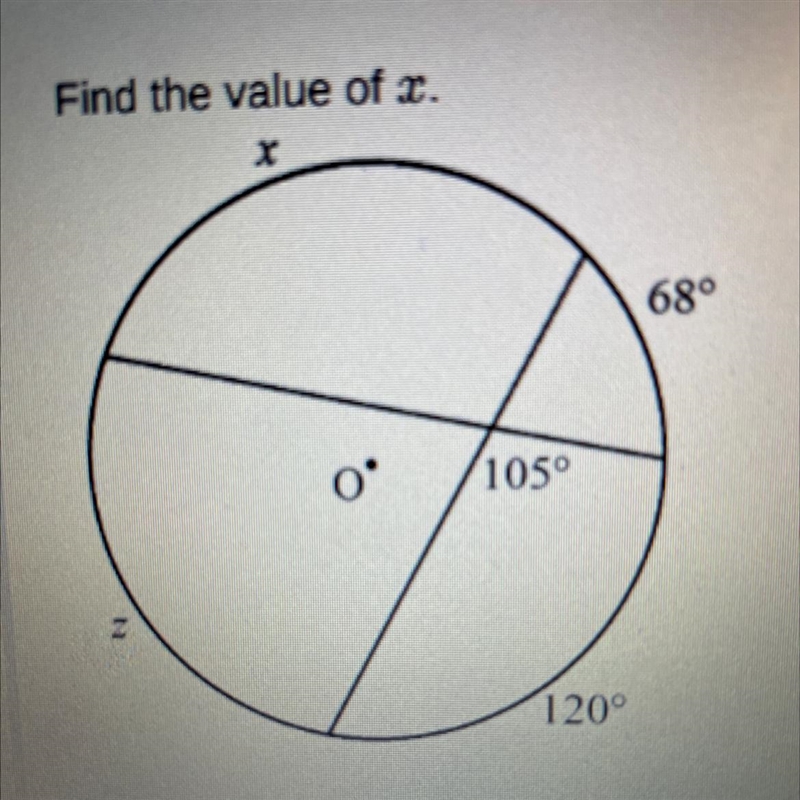 Find the value of x. A.124 B.57 C.72 D.90-example-1