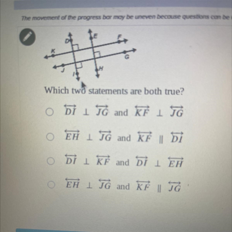 Which two statements are both true?-example-1