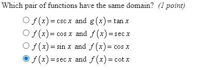 Which pair of functions have the same domain?-example-1