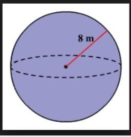 What is the volume of this sphere rounded to the nearest hundredth?-example-1