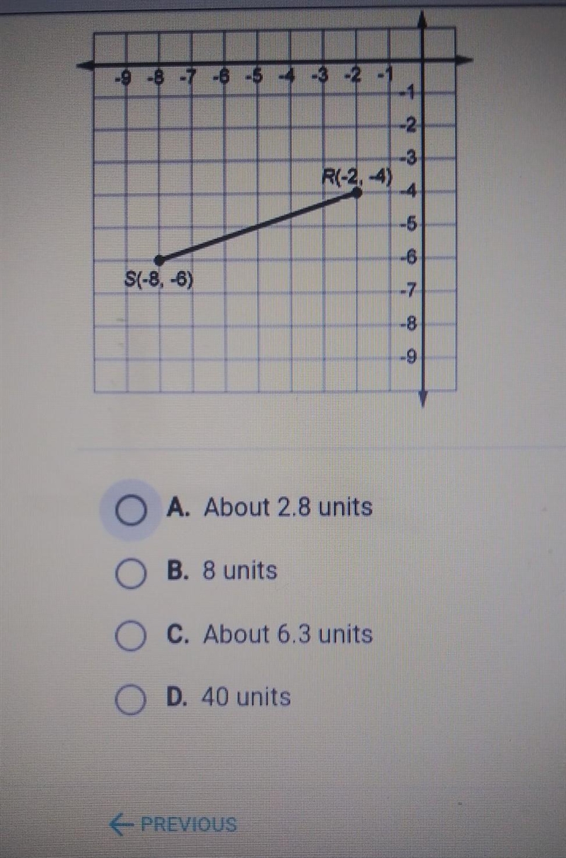 Find the length of rs​ I will give branilest-example-1