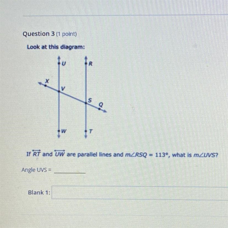 If RT and UW are parallel lines and m-example-1