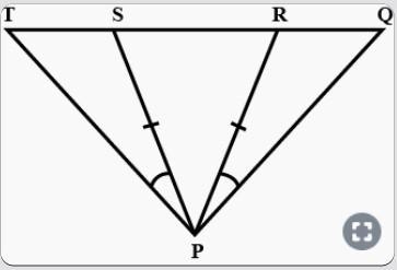 In the given figure PS = PR, Angle TPS = Angle QPR. prove that Triangle PST = Triangle-example-1