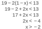 Your classmate says that the solutions to the given inequality are x > -2. Look-example-1