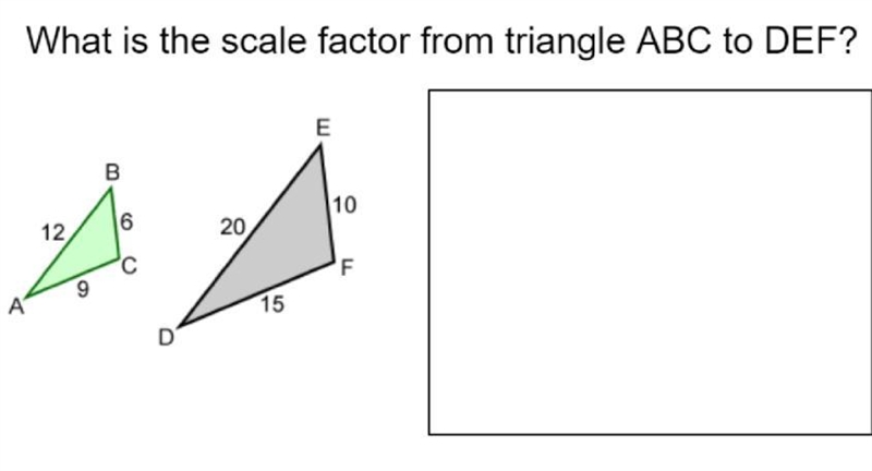 Help please ;-; find the scale factor-example-1