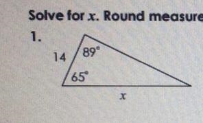 How do you find the length of a triangle with only two given angles?? I’ve been searching-example-1