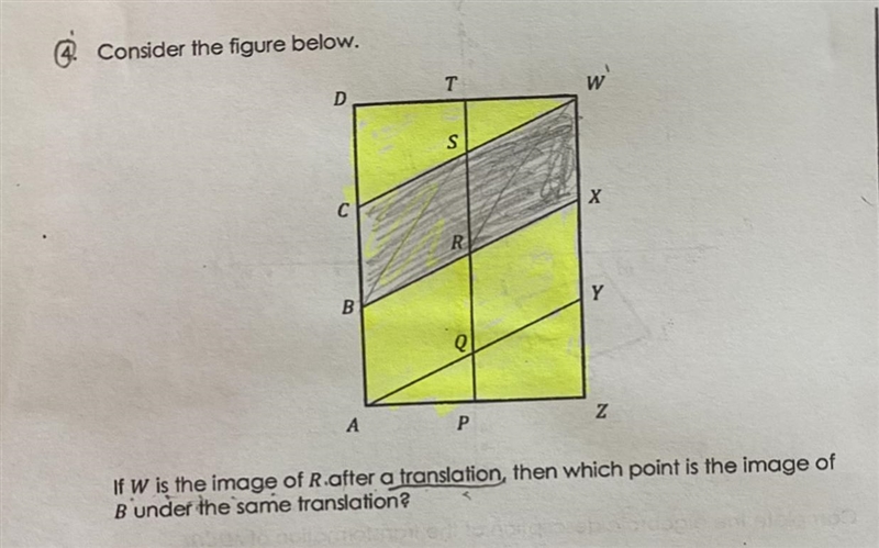 Which point is the image of B under the same translation?-example-1