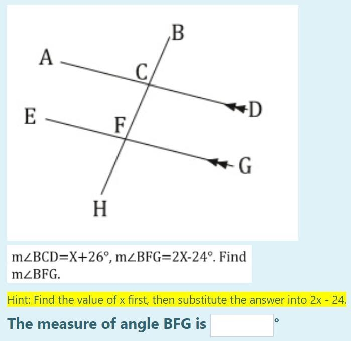 The measure of angle BFG is-example-1