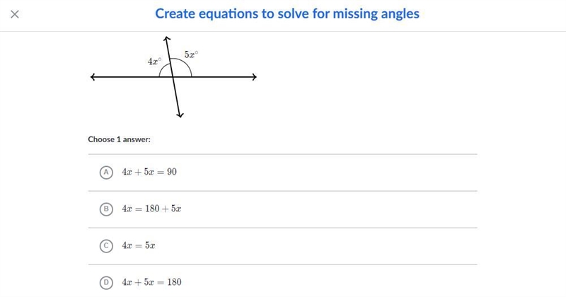 Please solve the equation for this missing angle. Please Help ASAP!!!-example-1