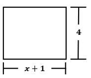 Which pair of expressions represents the area of the rectangle? 2(x+1)+2(4) and 2x-example-1