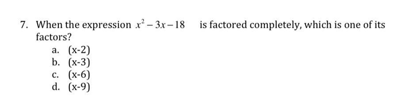 Would this be X method factoring and how would I do it if X isn’t alone to begin with-example-1