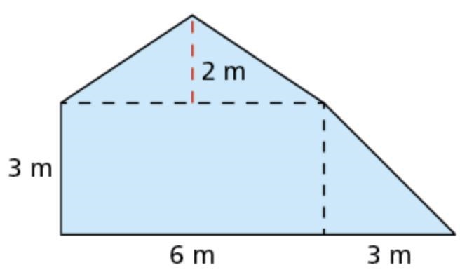 HELP ASAP!!! Find the area of the figure.-example-1