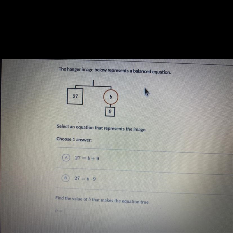 The hanger image represents a balanced equation (look at picture)-example-1